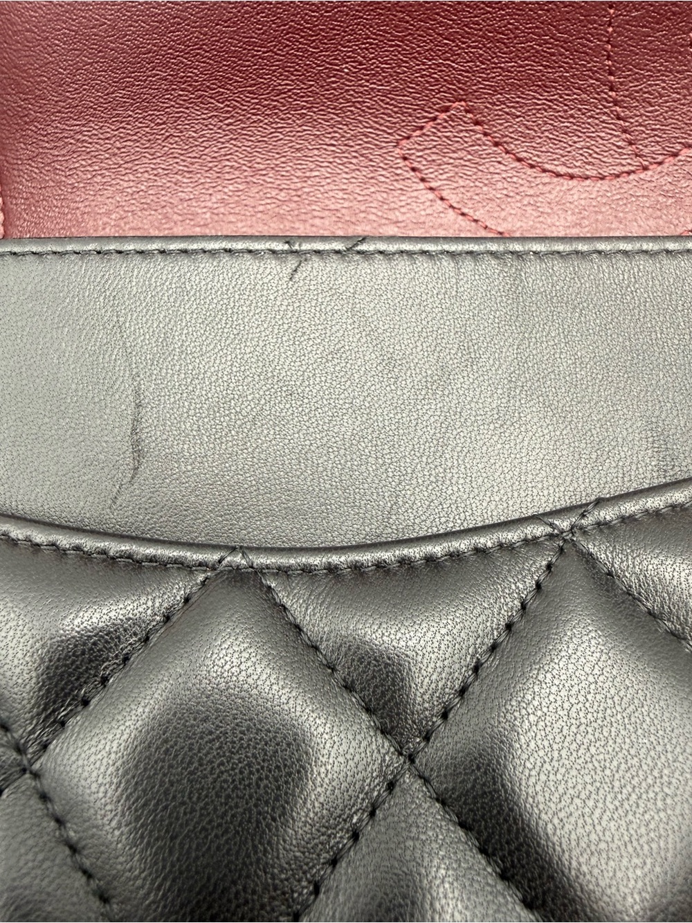 CHANEL Black Classic Double Flap Jumbo in Lambskin - Picture 10 of 14